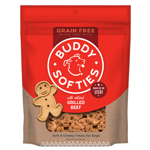 Beef Grain Free Dog Buddy Softies Treats (5oz)