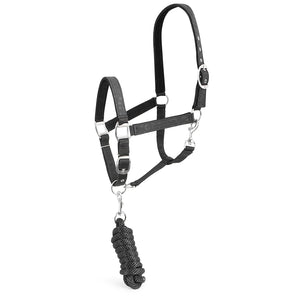 Matching Horse Halter & Lead Rope 2 Piece Set, Full Size