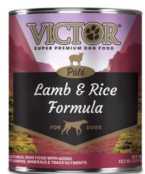 Victor Lamb And Rice Recipe Canned Wet Dog Food 13.2oz