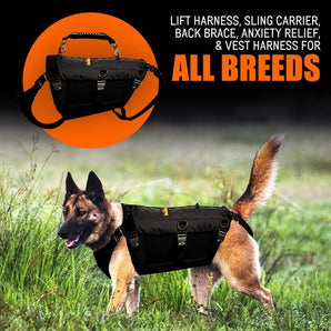 NeoAlly 5-in-1 Sturdy Dog Lift Harness Full Body Support