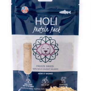 Wild Caught Salmon Dog Food Topper - Freeze Dried - Single Ingredient