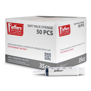 Jeffers Syringe with Catheter Tip