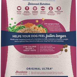 Natural Balance Chicken Adult Dog Dry Fat & Salmon