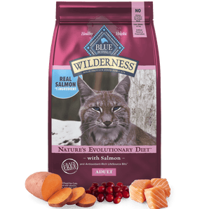 Blue Buffalo Chicken Adult Grain-free Cat Dry Food Wilderness Salmon (5lb)