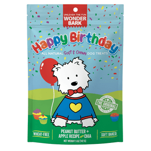 Wonder Bark Everyday Happy Birthday Dog Treats – Soft-Baked, Natural, Grain-Free Treats for Dogs