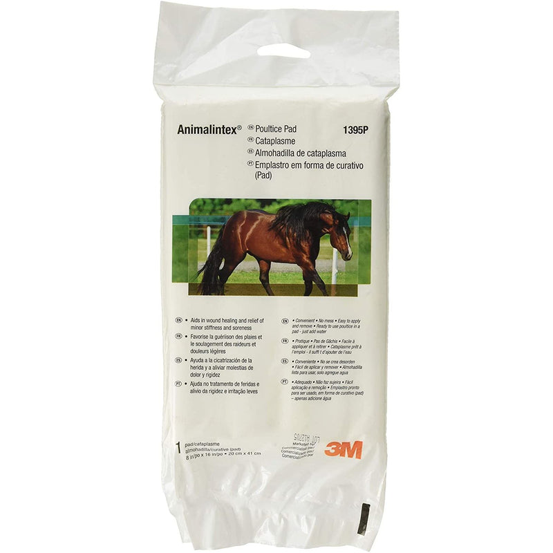 3M Animalintex Hoof & Leg Poultice Pad 8"X16" 3M