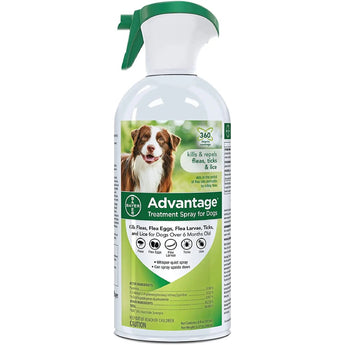 Advantage Flea & Tick Treatment Spray for Dogs 8 oz. Bayer