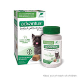 Advantus Flea Soft Chews for Small Dogs 4-22 lbs. 30 Count Bayer