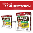 Advecta Plus Flea Protection Squeeze-On for Cats Over 9lbs 4CT Advecta