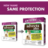 Advecta Plus Flea and Tick Treatment for Small Cats 4 Count Advecta