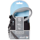 Alcott Adventure Retractable Reflective Belt Leash for Dogs Alcott