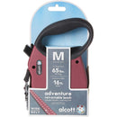 Alcott Adventure Retractable Reflective Belt Leash for Dogs Alcott