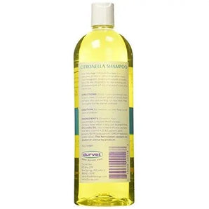 Aloe Advantage Citronella Pet Shampoo for Dogs Cats Horses Animals 33.8 oz. Durvet