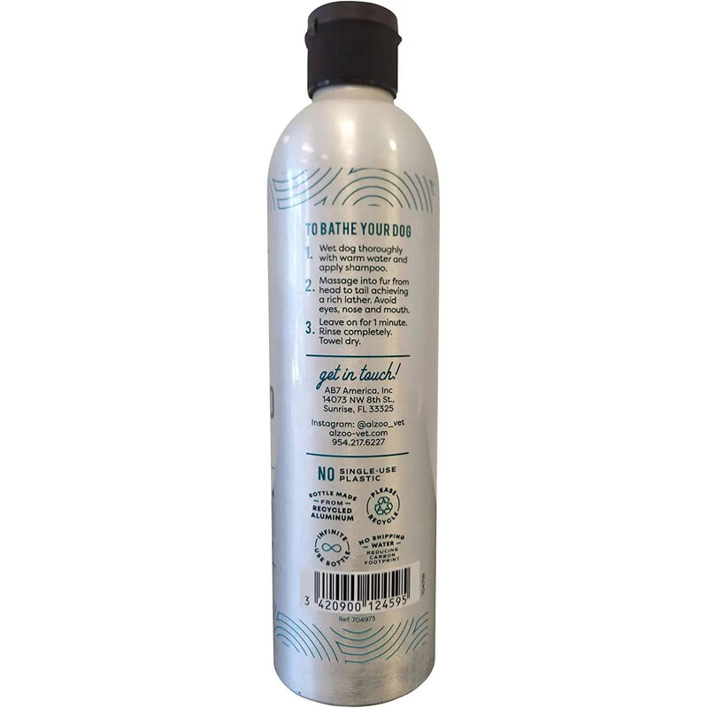 Alzoo Sustainable Concentrated Powder Shampoo and Bottle Alzoo