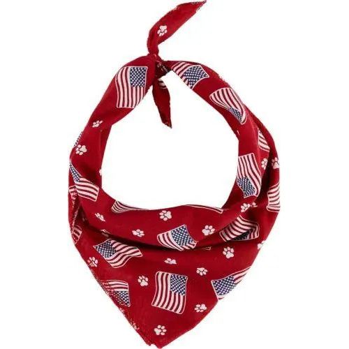 Aria Paws N' Stripes Forever Bandanas for Dogs aria