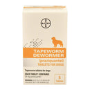 Bayer Tapeworm Dewormer for Dogs Bayer 5 Tablets Bayer