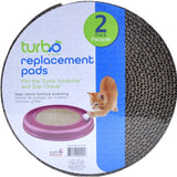 Bergan Turbo Cat Scratcher or Star Chaser Replacement Scratch Pads 2-Pack Coastal