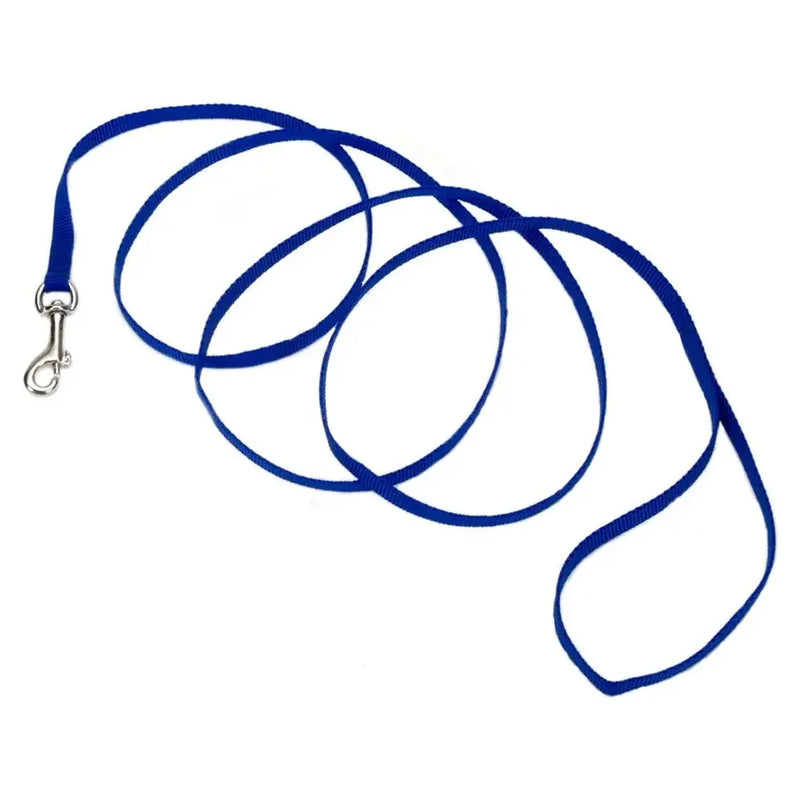 Coastal Pet Single-Ply Nylon Leash Blue 3/8" x 6' Coastal Pet