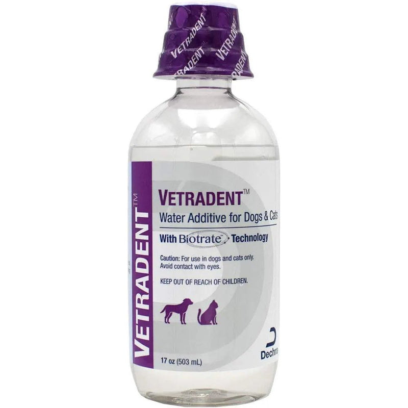 Dechra Vetradent Water Additive for Dogs and Cats 17 oz. Dechra