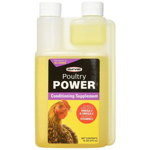 Durvet Poultry Power Conditioning Supplement Omega 3 & 6 16 oz. Durvet