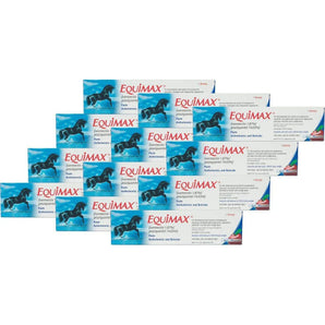 Equimax Horse Wormer Tapes and All Major Parasites 12 Tubes Save Bimeda