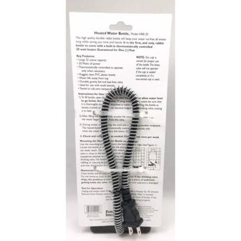 Farm Innovators Heated Water Bottle for Small Animal 32 oz. Farm Innovators