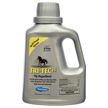 Farnam Tri-Tec 14 Sweat Resistant Fly Spray for Horses Gallon Farnam
