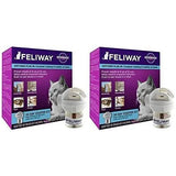 Feliway Starter Kit Diffuser Plug-In & 30 Day Refill 48ml 2-Pack Ceva