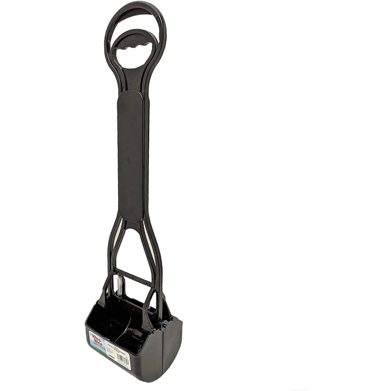 Four Paws Regular Black Allen Spring Action Dog Scooper for Grass Four Paws