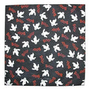 Glow in the Dark "BOO" Hav-A-Hank Halloween Bandana Made in USA Piccardmeds4pets.com