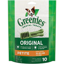 Greenies Original Dental Chews Oral Health for Dogs Petite 10CT Greenies