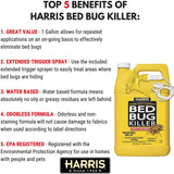 Harris Bed Bug Killer Liquid Spray Odorless Formula 8 lbs. Harris