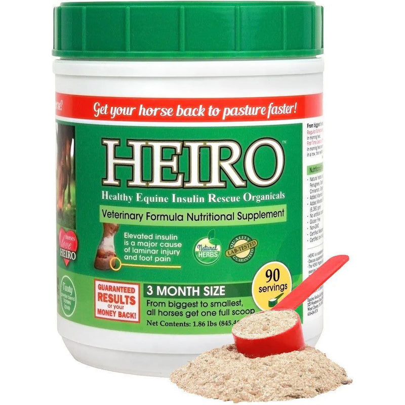 Heiro Healthy Equine Insulin Rescue Organicals 90 servings Heiro