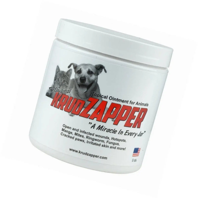 Krudzapper Animal Topical Ointment Wound Fungus Rainrot Ringworm Krudzapper