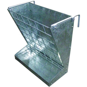 Little Giant Classic Heavy-Duty Metal 2-In-1 Goat Sheep Feeder Little Giant