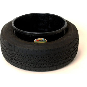 Little Giant Heavy Duty Tub Durable Rubber Feed Pan, 6.5 Gal Little Giant