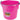 Little Giant Plastic Flat Back Feed Bucket w/Metal Handle 20QT Little Giant