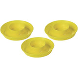 Little Giant Screw on Poultry Water Base 1 Quart Yellow 3-Pack Little Giant