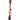 Mammoth Flossy Chews 3-Knot Tug with Tennis Ball 20" Assort Color Mammoth