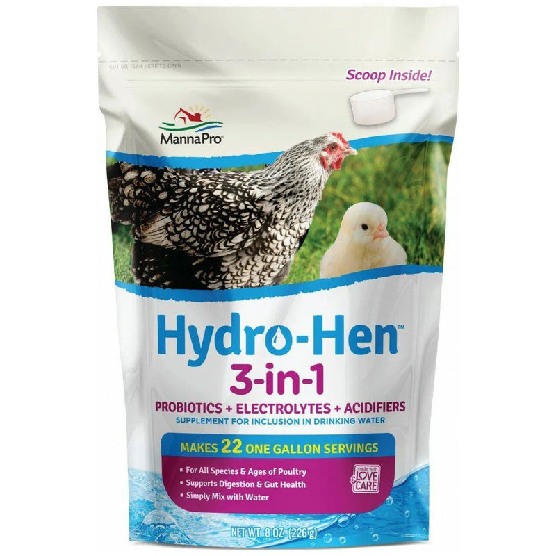 Manna Pro Hydro Hen 3-in-1 8 oz. Manna Pro