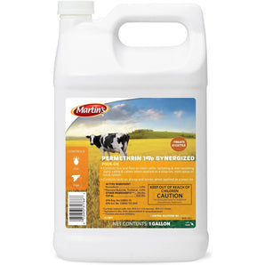 Martins Permethrin 1% Synergized on Beef Cattle Gallon Martins