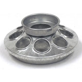 Miller 9810 Round Jar Galvanized Feeder Base for Chick Baby 1qt Miller