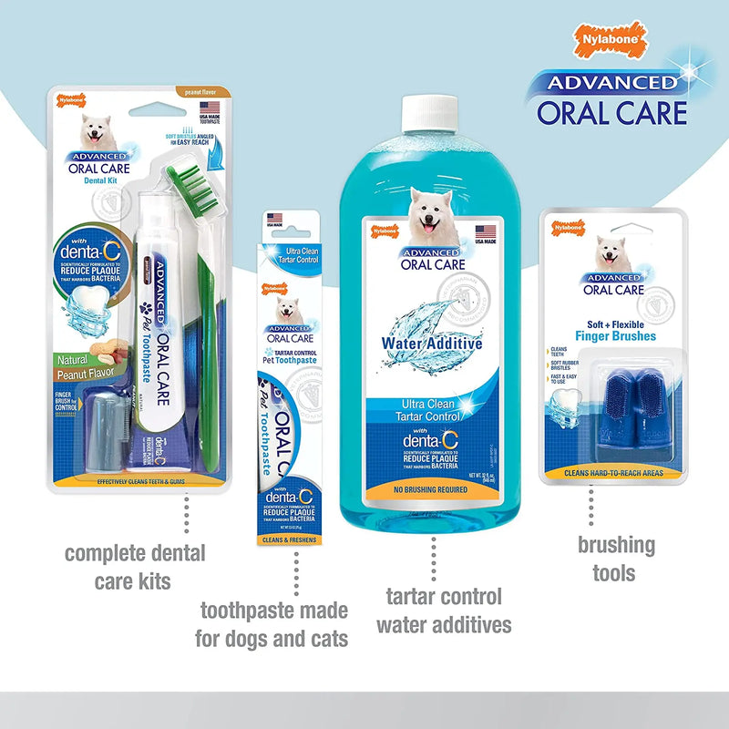 Nylabone Advanced Oral Care Tartar Control Dog Toothpaste 2.5 oz. Nylabone