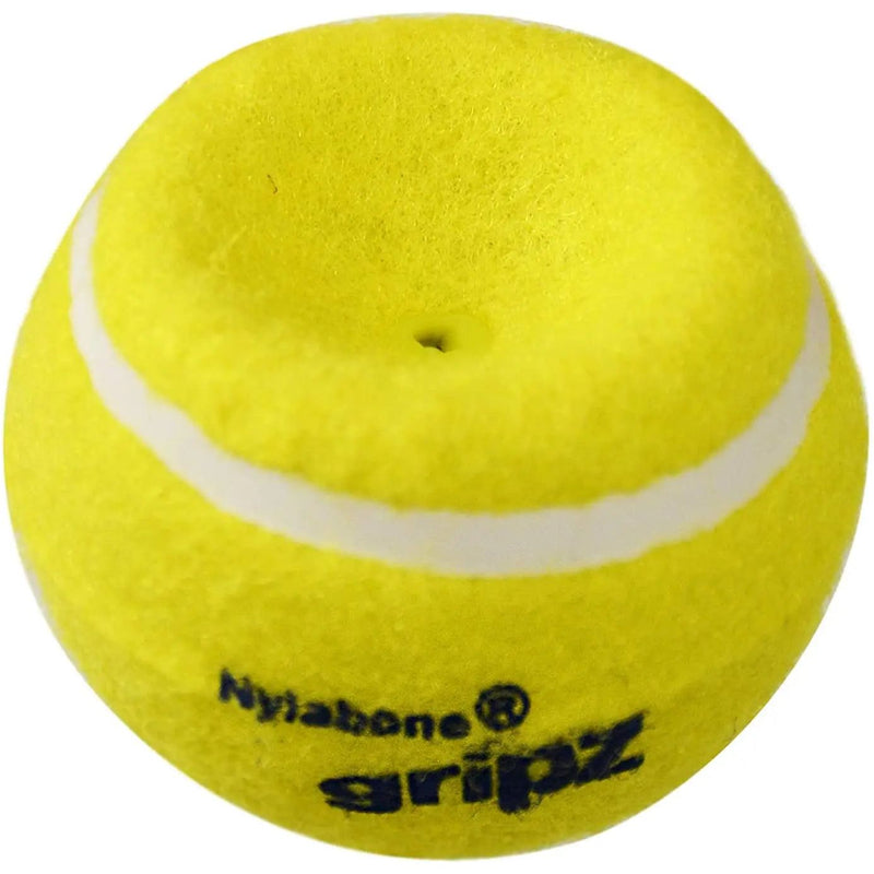 Nylabone Power Play Dog Toys Tennis Ball Gripz Tennis, Small 3CT Nylabone