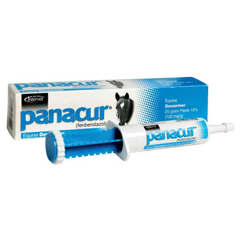 Panacur Equine Paste 10% Horse Wormer 100mg 1 x 25 Grams Panacur