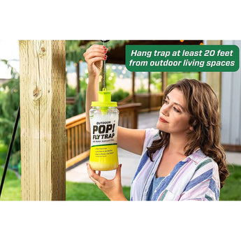 Rescue! Pop! Large Reusable Fly Trap RESCUE