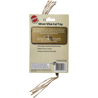 SPOT Naturals Silver Vine Cord/Stick Cat Toy Assorted, Medium SPOT