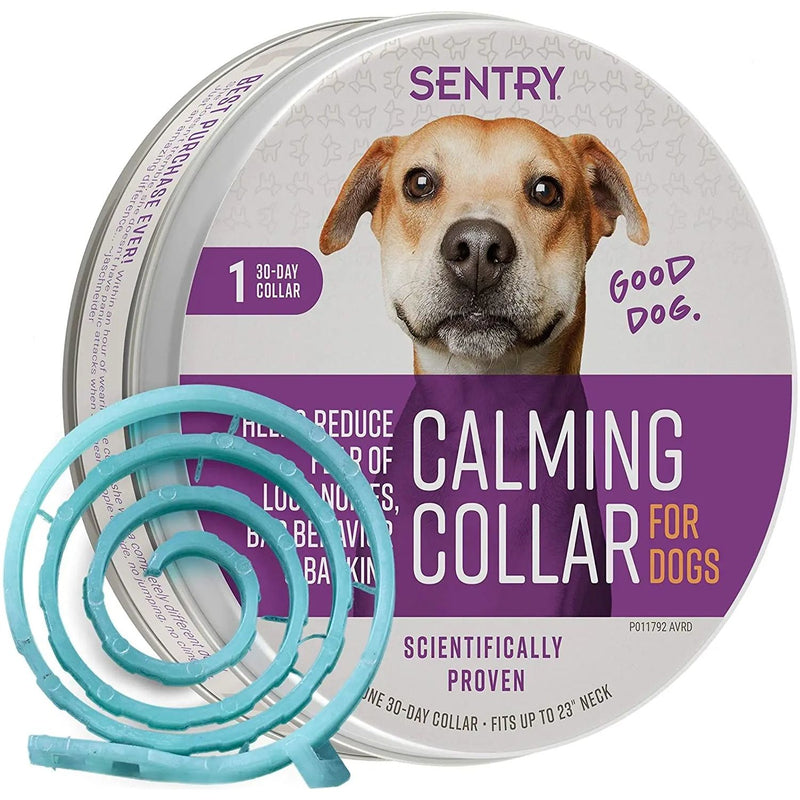 Sentry Calming Collar for Dogs Helps Modify Stress Behavior Sentry