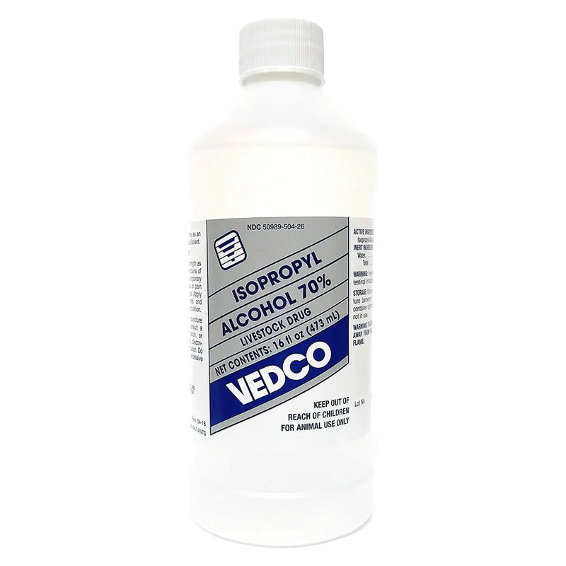 Vedco Isopropyl Alcohol 70% 16 oz. Vedco