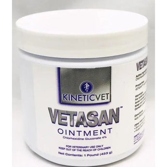 Vetasan Animal Topical Antiseptic Ointment for Wound & Fungus for Dog Cat Horse Kinetic Vet